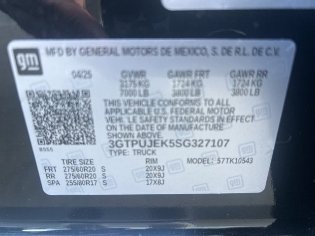 2025 GMC Sierra 1500 Elevation