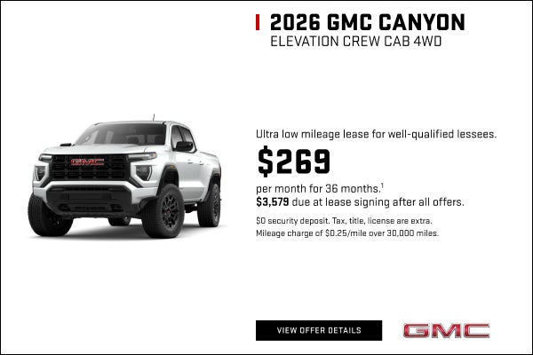 Ultra low mileage lease for well-qualified lessees.

$269 per month for 36 months.1 

$3,579 due ...