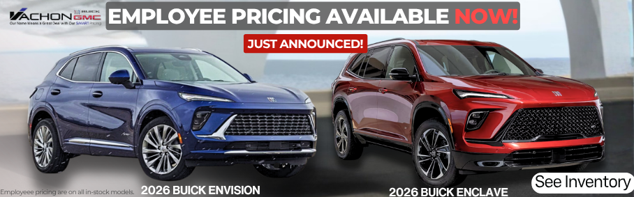 Employee Pricing Available - NEW buick Envision/ENCLAVE 2026